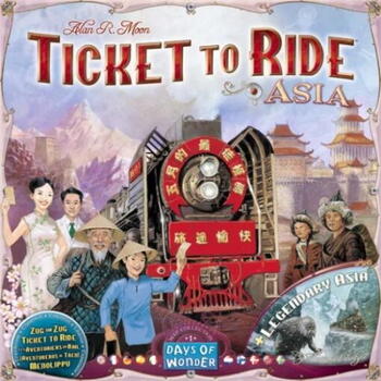 Ticket to Ride Map Collection 1: Asia