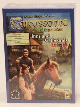 Carcassonne Expansion 1:  Inns & Cathedrals - Dansk