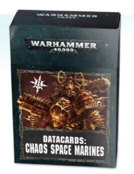 Datacards: Chaos Space Marines (8th ed)