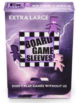 Board Games Sleeves - Non-Glare - Extra Large, 65 x 100 mm