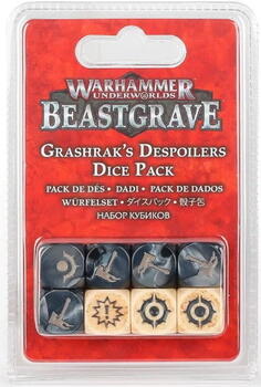 Warhammer Underworlds: Beastgrave - Grashrak's Despoilers Terninger