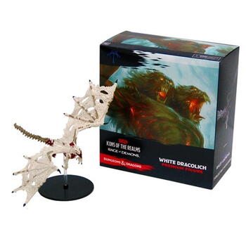 D&D Icons of the Realms - Rage of Demons White Dracolich