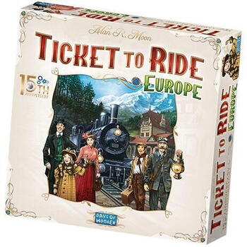 Ticket to Ride: Europe - 15th Anniversary (Nordisk)