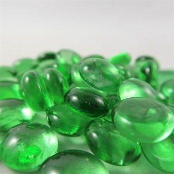 Chessex Glas Tokens - Lys Grøn