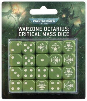 War Zone Octarius: Critical Mass Dice Set