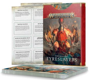 Warscroll Cards: Fyreslayers