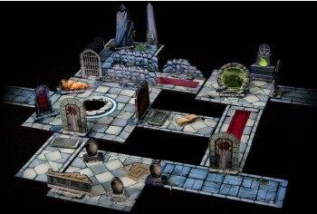 e-Raptor RPG DUNGEON Set - Objects + Modular Map