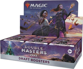 Double Masters 2022 Draft Booster Display