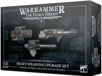 Heavy Weapons Upgrade Set: Volkite Culverins, Lascannons, and Autocannons