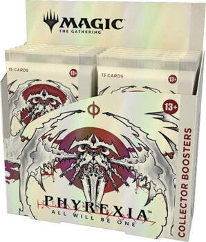 Phyrexia All Will Be One Collector Booster og Booster Display