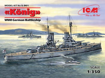 König WWI German Battleship