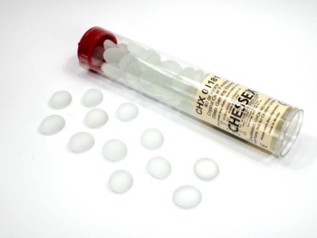 Chessex Gaming Stones: Crystal Clear Frosted