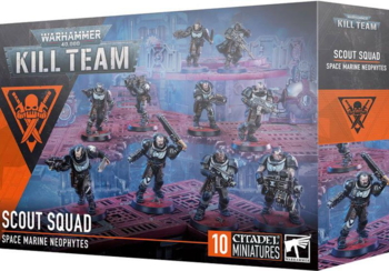 Warhammer 40k Kill Team Scout Squad Space Marine Neophytes