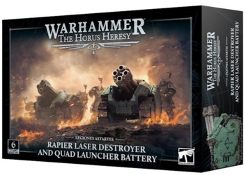 Rapier Laser Destroyer and Quad Launcher Battery
