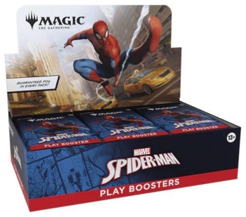 Marvel's Spider Man Play Booster Display