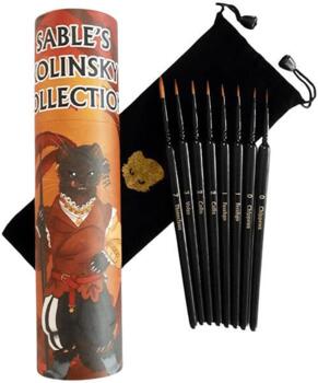 Chronicle RPGs - Kolinsky Sable Brush Set