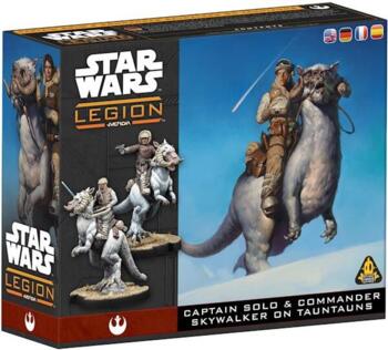 Star Wars: Legion - Han Solo & Luke Skywalker on Tauntauns