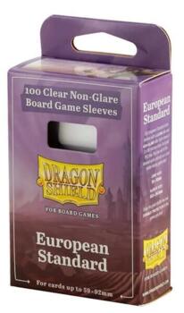 Dragon Shield Board Game Sleeves - European Standard (100 Sleeves)