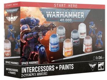 Space Marines: Intercessors + Paints - PRE-ORDER 25/07