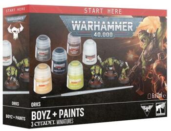 Orks: Boyz + Paints - PRE-ORDER 25/07