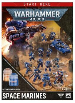 Warhammer 40,000: Getting Started with Space Marines - PRE-ORDER 25/07