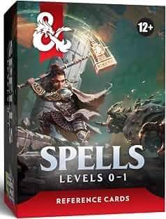 Dungeons & Dragons: Spell Reference Cards: Levels 0–1