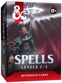 Dungeons & Dragons: Spell Reference Cards: Levels 2–3