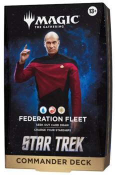 MTG - Star Trek Commander Deck: Federation Fleet - PRE-ORDER 13/11