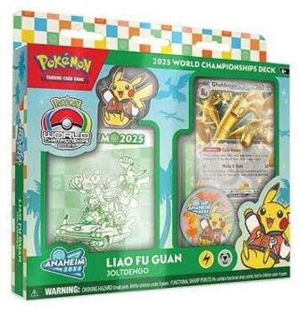 Pokemon - 2025 World Championship Deck - Liao Fu Guan: Joltdengo